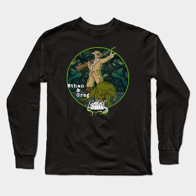 Ethan & Greg Long Sleeve T-Shirt by How We Roll Podcast